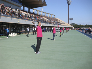 加古川市民スポーツカーニバル開会式の写真