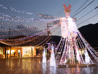 寺前駅前イルミネーション