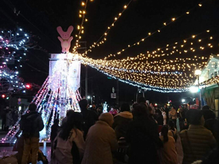 寺前駅前イルミネーション