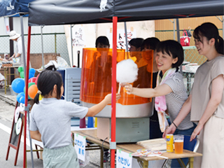 寺前駅前銀座商店街「真夏の青空市」